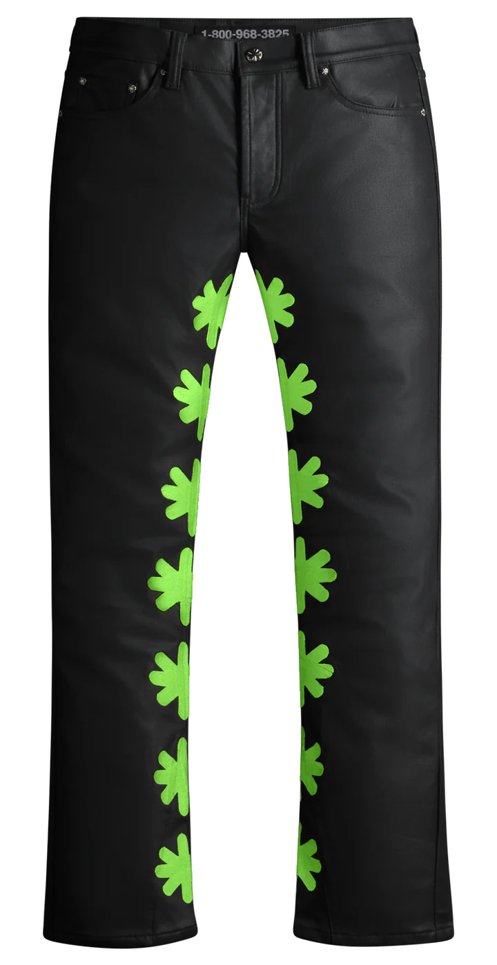 LOSTSHDWS WAX PANT (GREEN)