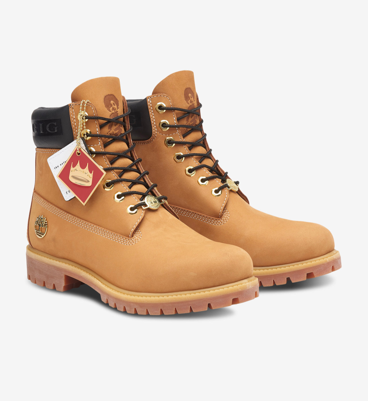 Timberland 6 Inch Premium Waterproof Boots X Biggie The Notorious B.I. KINGS CLOSET SNEAKER APPAREL