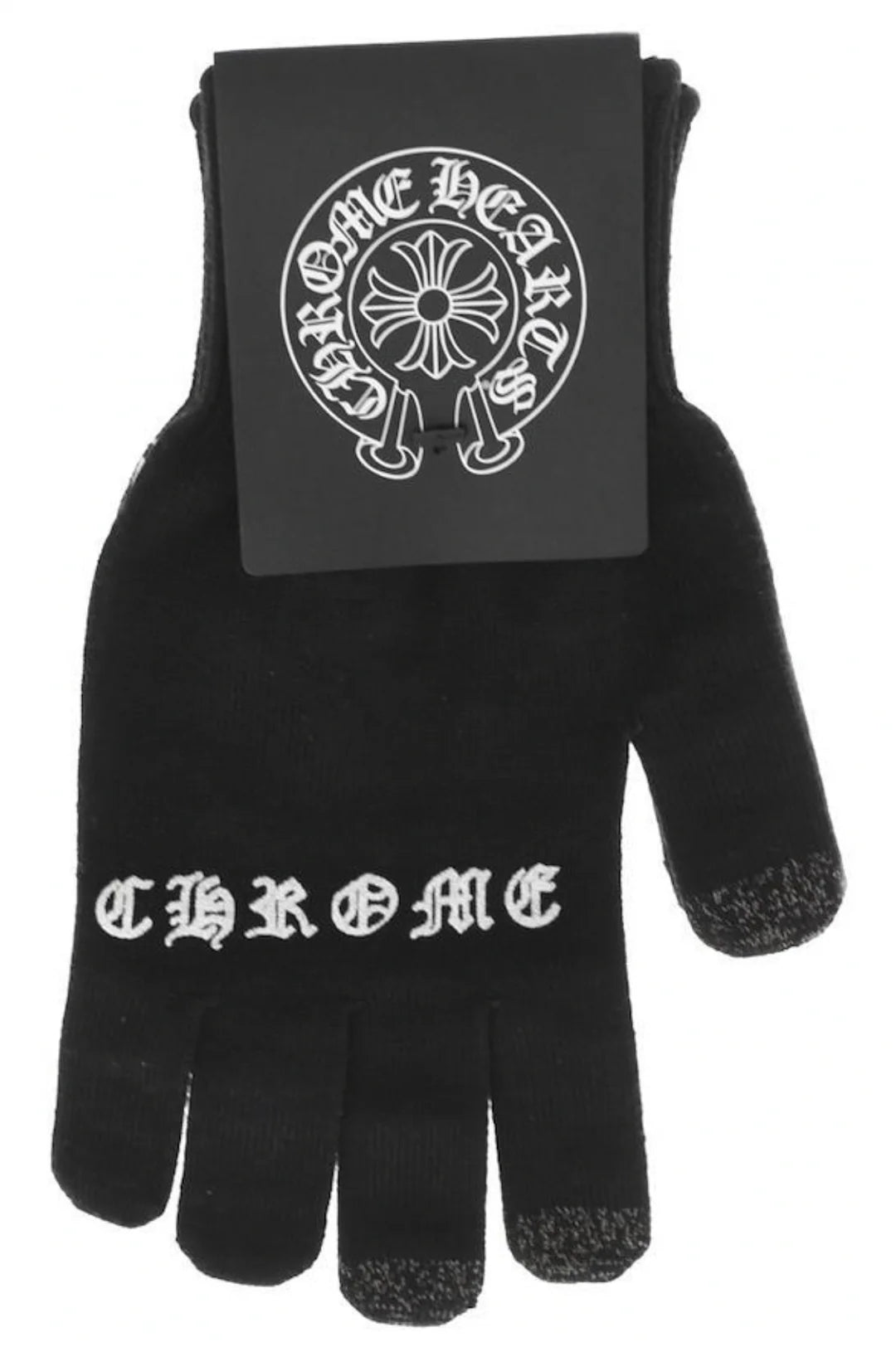 CHROME HEARTS 'WORK' GLOVES BLACK