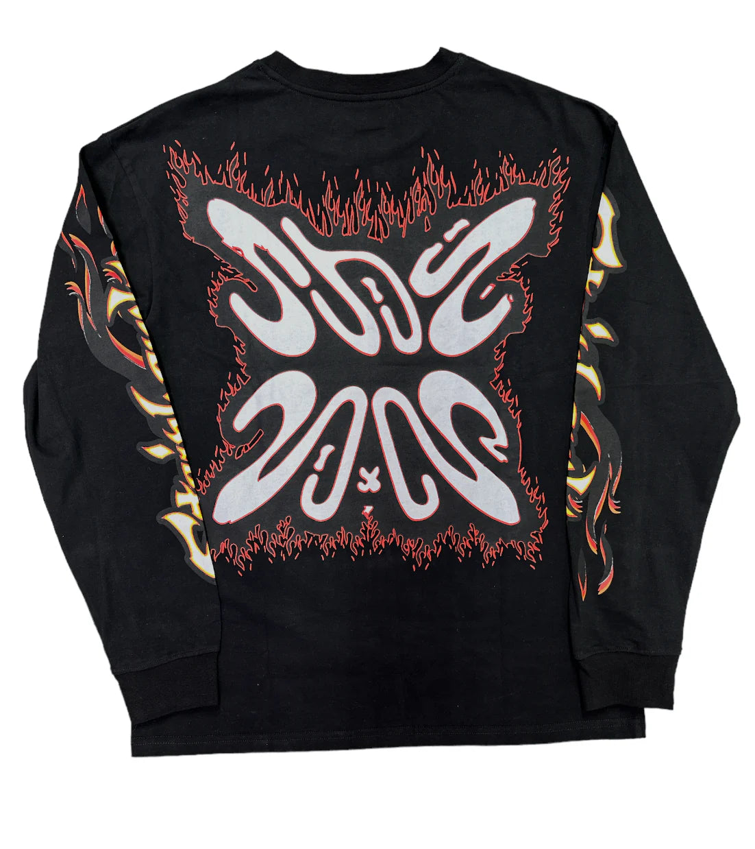 SB Studios Long-sleeve Tee Black/Orange