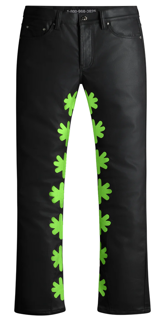 LOSTSHDWS WAX PANT (GREEN)