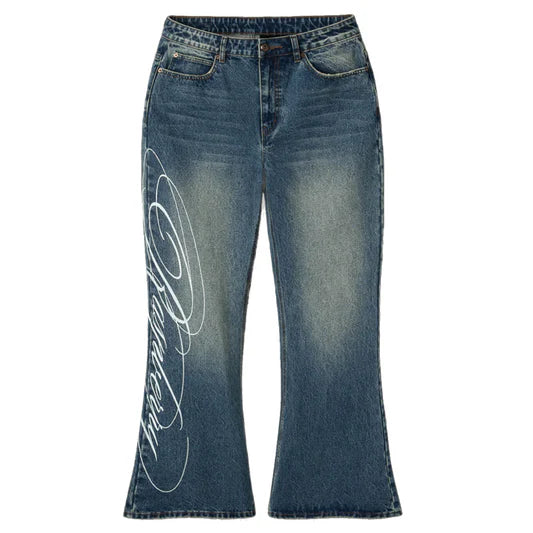 GOLD+VINTAGE GALLERY RASPBERRY HILS 'MILEY CYRUS' JEANS