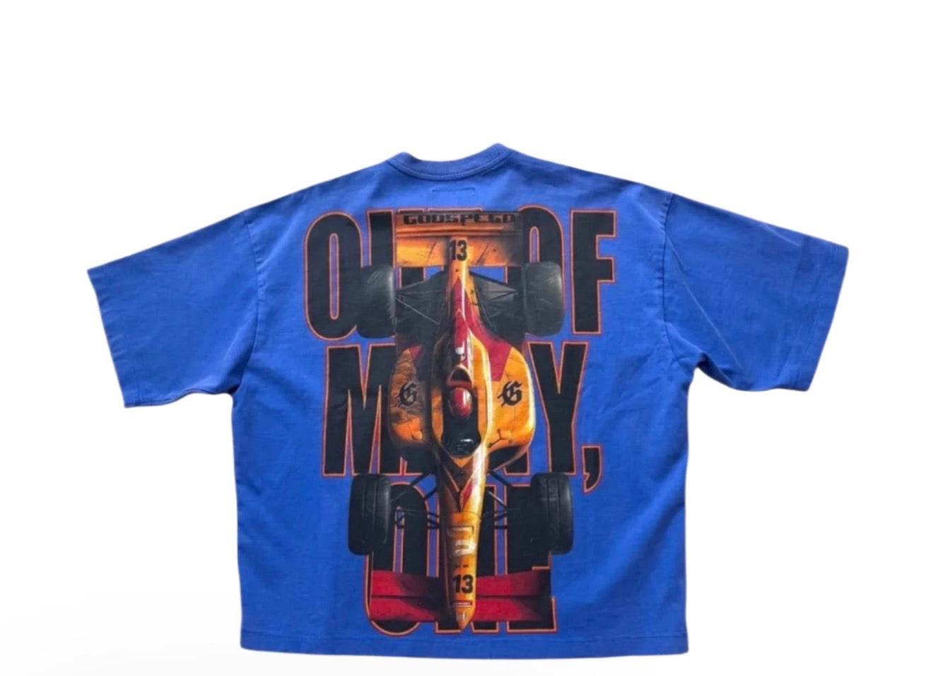 Godspeed F1 Finishline Blue Wash T-Shirt