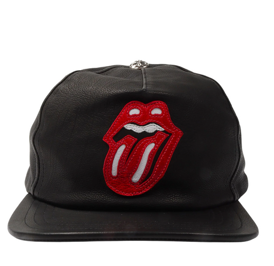 Chrome Hearts Rolling Stones all leather hat