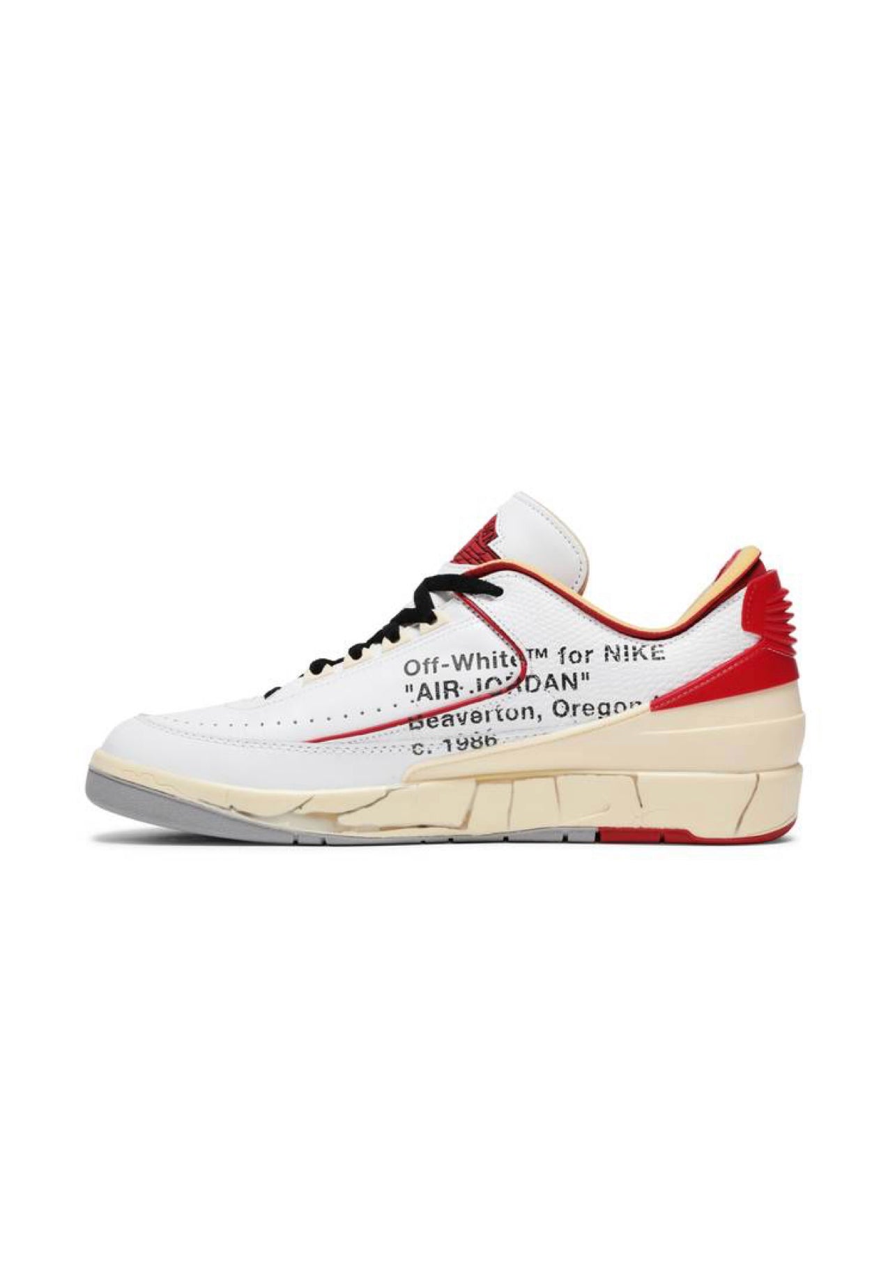 Off-White x Air Jordan 2 Retro Low
SP 'White Varsity Red'