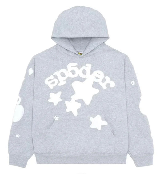 SP5DER BELUGA HOODIE GREY