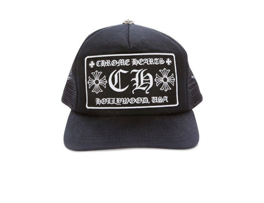 Chrome Hearts Ch Hollywood Trucker Hat 'Black'