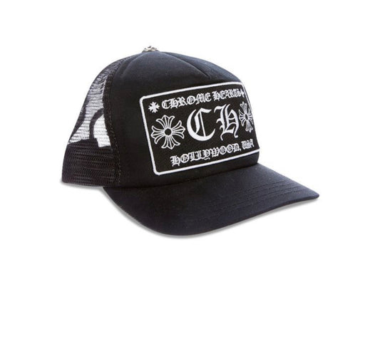Chrome Hearts Ch Hollywood Trucker Hat 'Black'