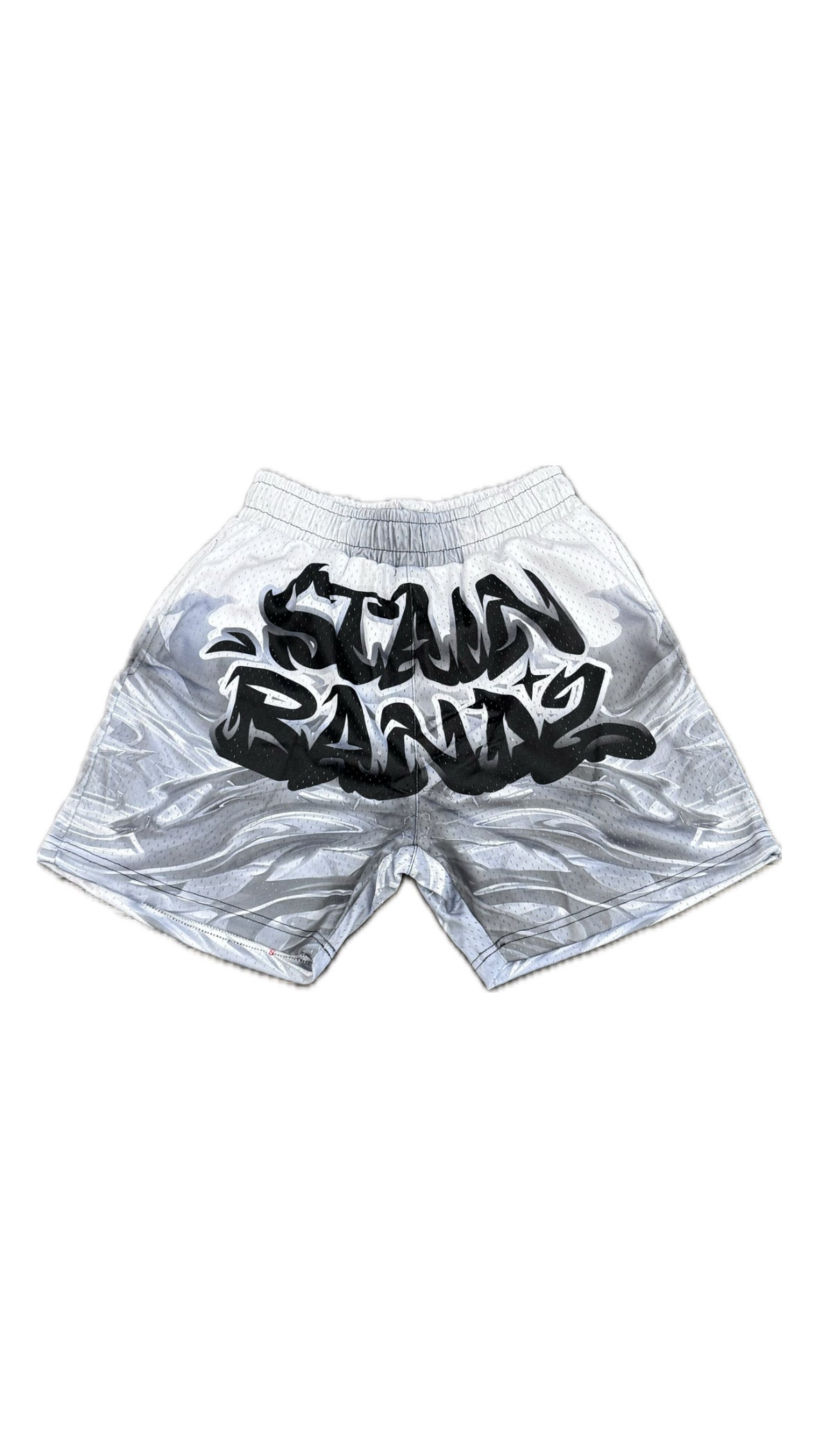 SB Studios Mesh Shorts White