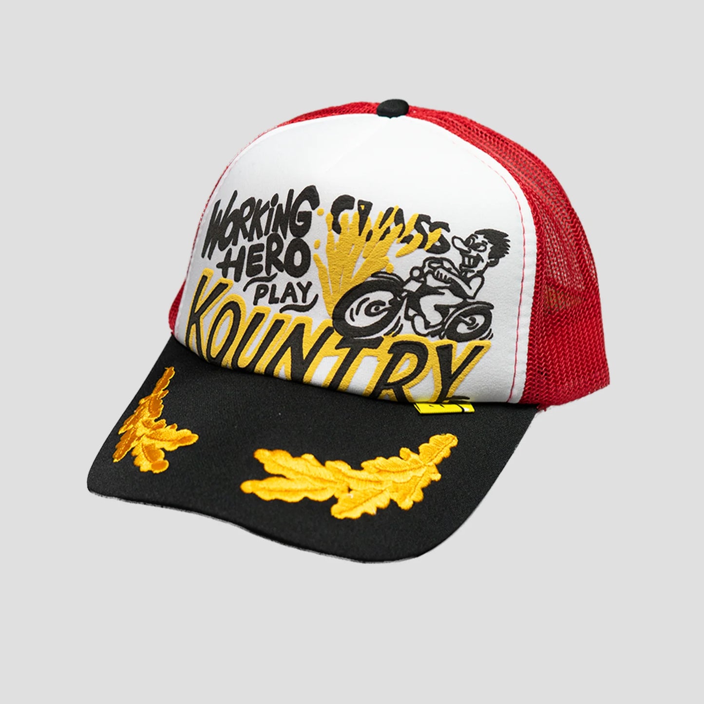 KAPITAL KOUNTRY RACER TRUCKER HAT