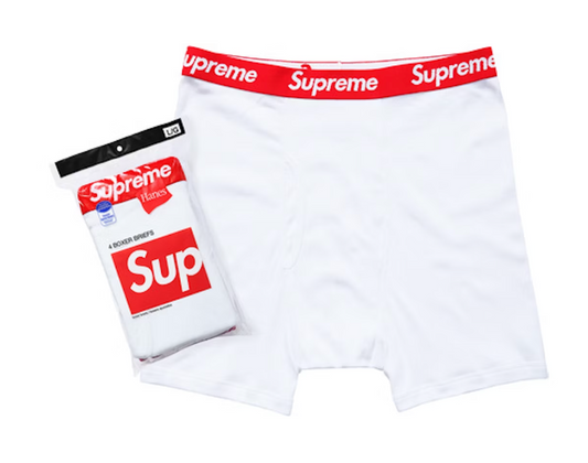 Supreme Hanes Boxer Briefs (4 Pack)