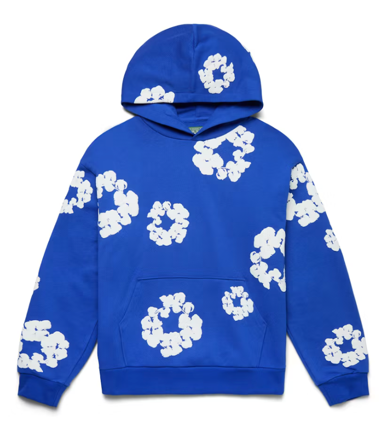 Denim Tears The CottonWreath Sweatshirt BLUE